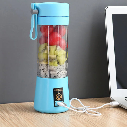Mini Blender Pro – Licuadora Portátil USB de 6 Cuchillas