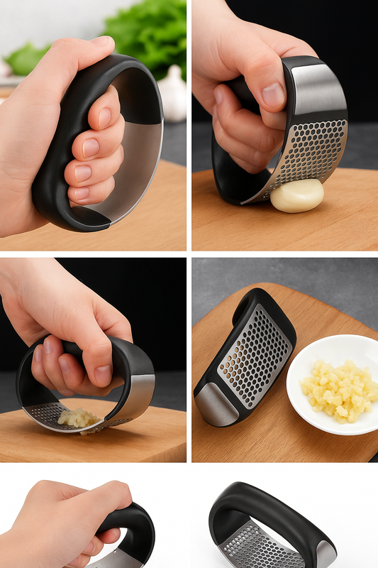 Exprimidor de Ajo Manual de Cocina